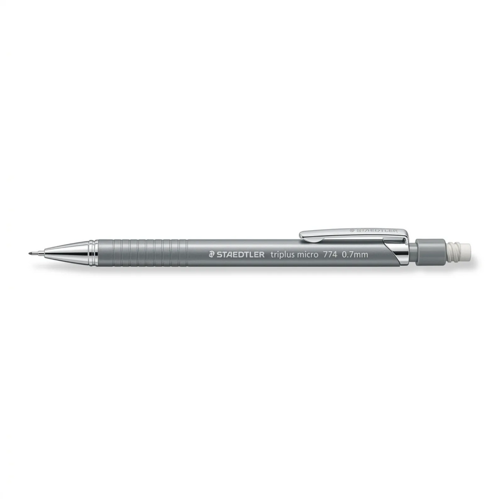 triplus 0.7 mm mechanical pencil with eraser and leads