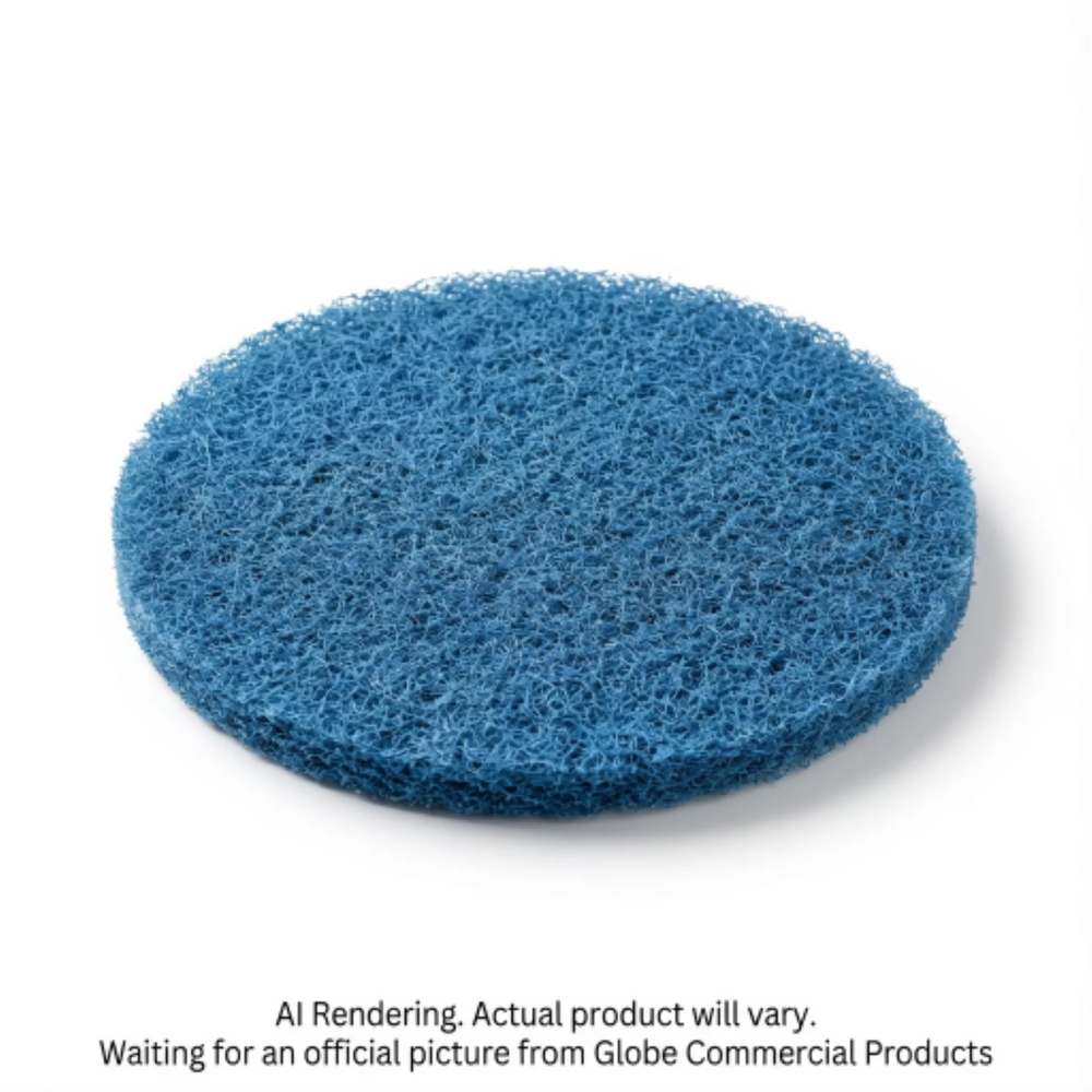 18" Blue Cleaner Floor Pad