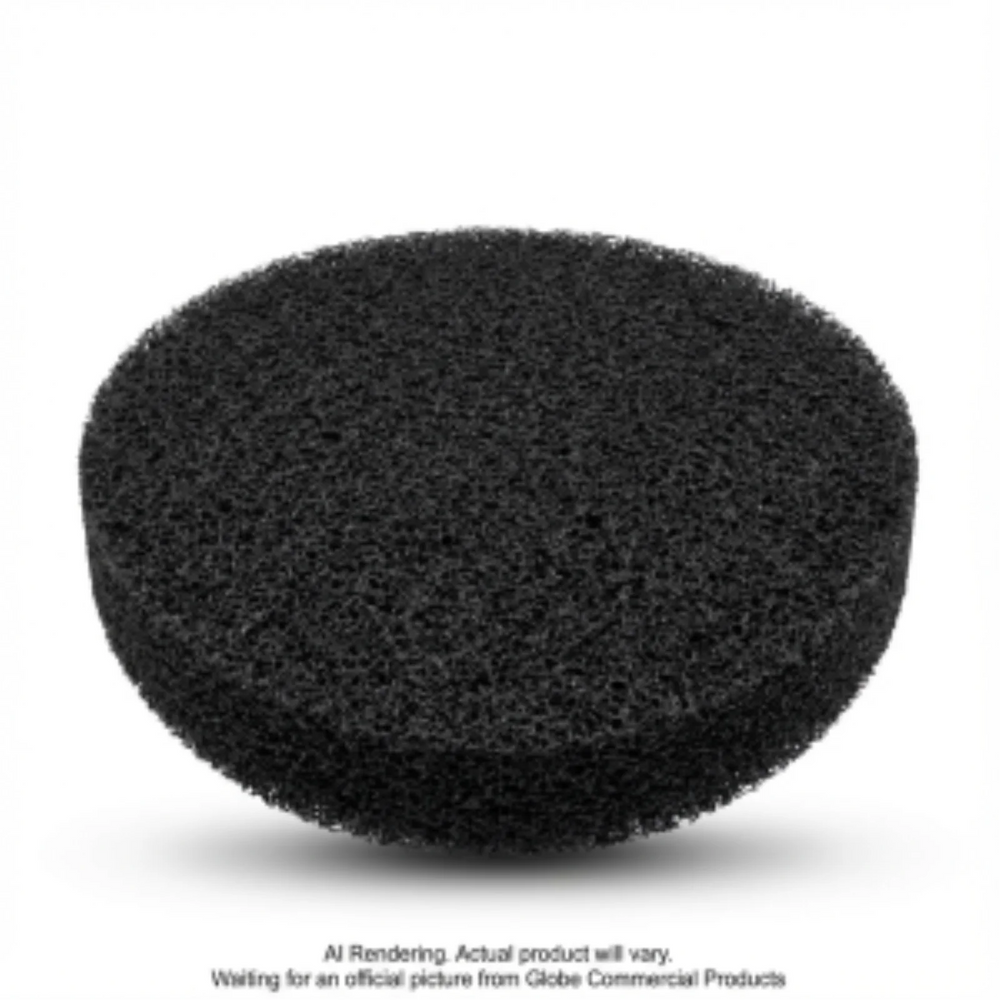 17" Black Stripping Floor Pad