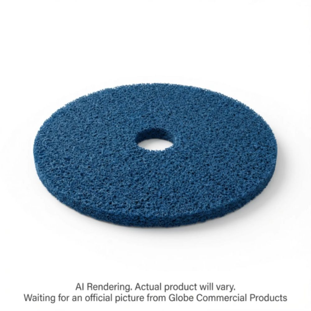 15" Blue Cleaner Floor Pad