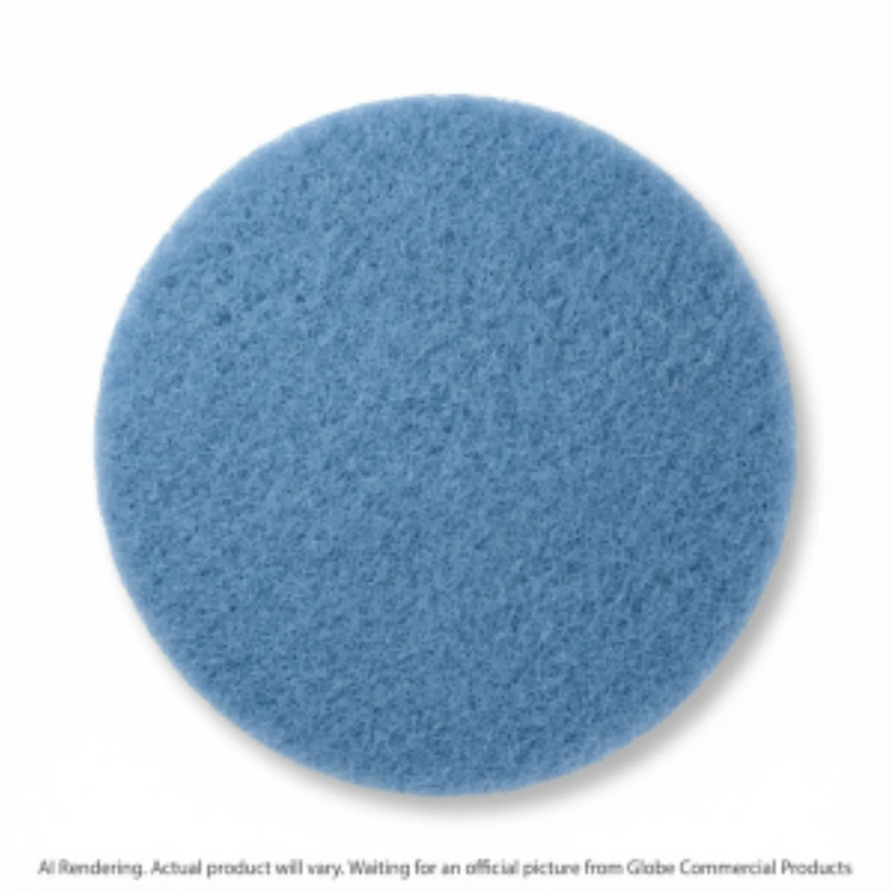 19" Blue Velvet Ultra High Speed Burnishing Pad