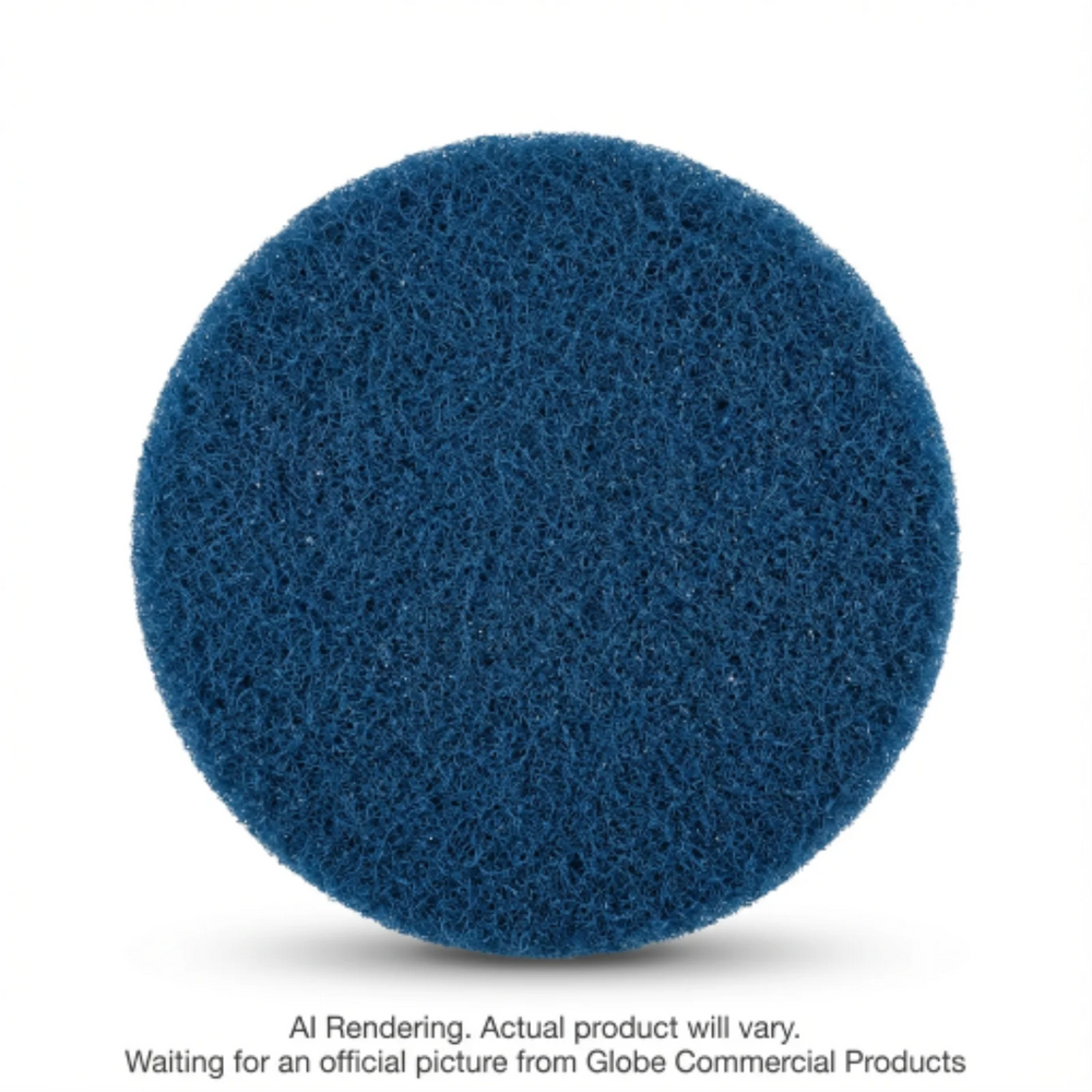 17" Blue Cleaner Floor Pad