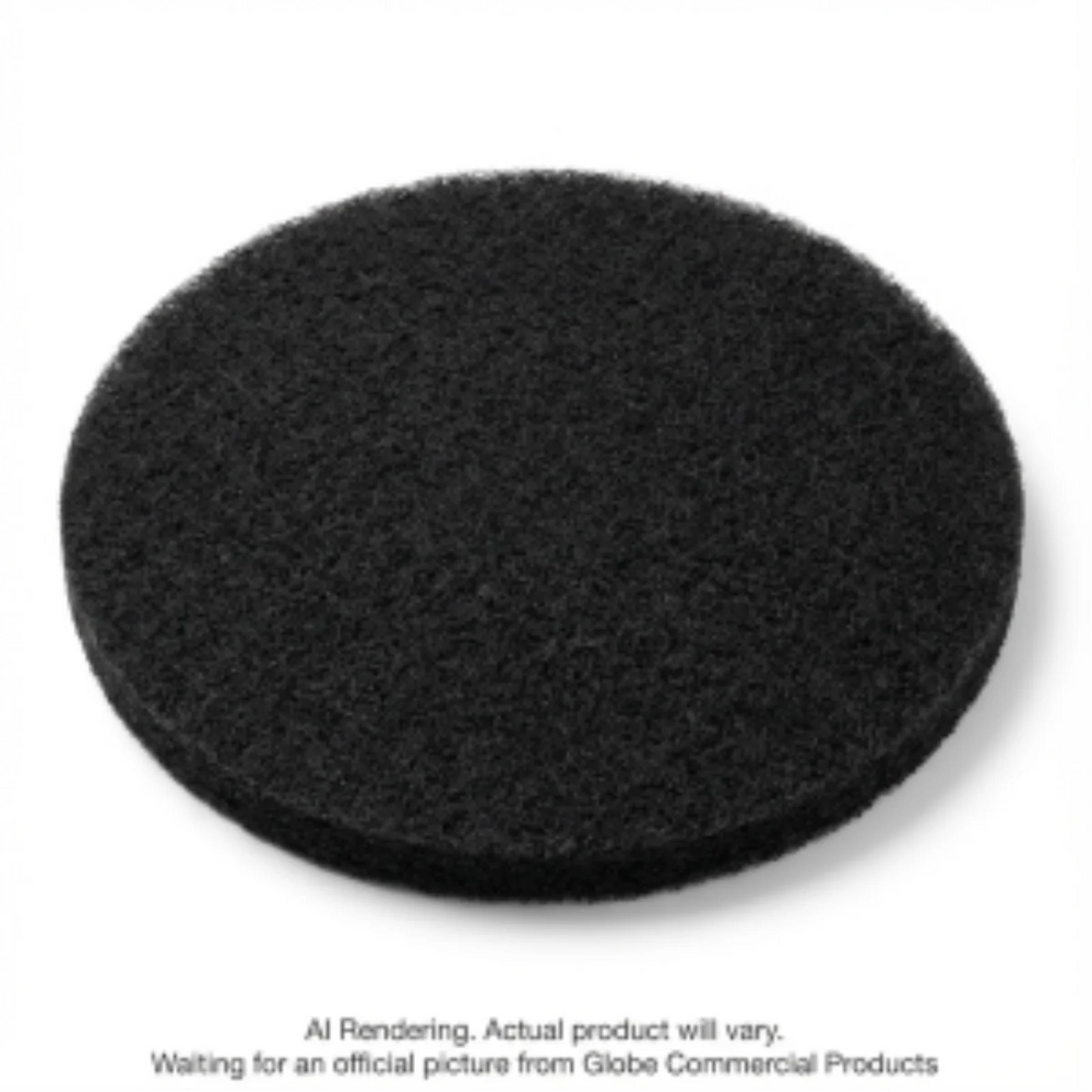 16" Black Stripping Floor Pad