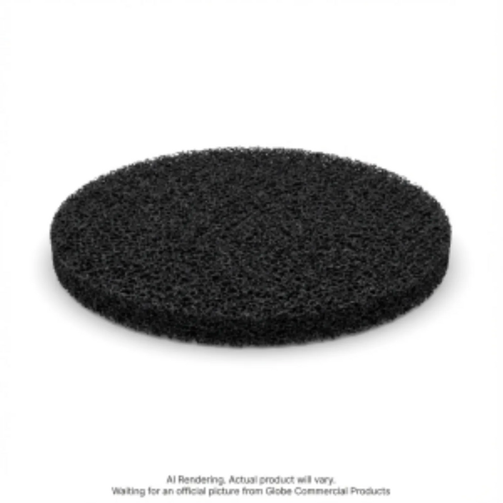 21" Black Stripping Floor Pad