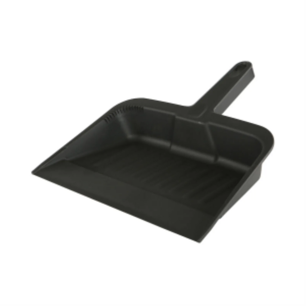 12 " Plastic Dust Pan Black