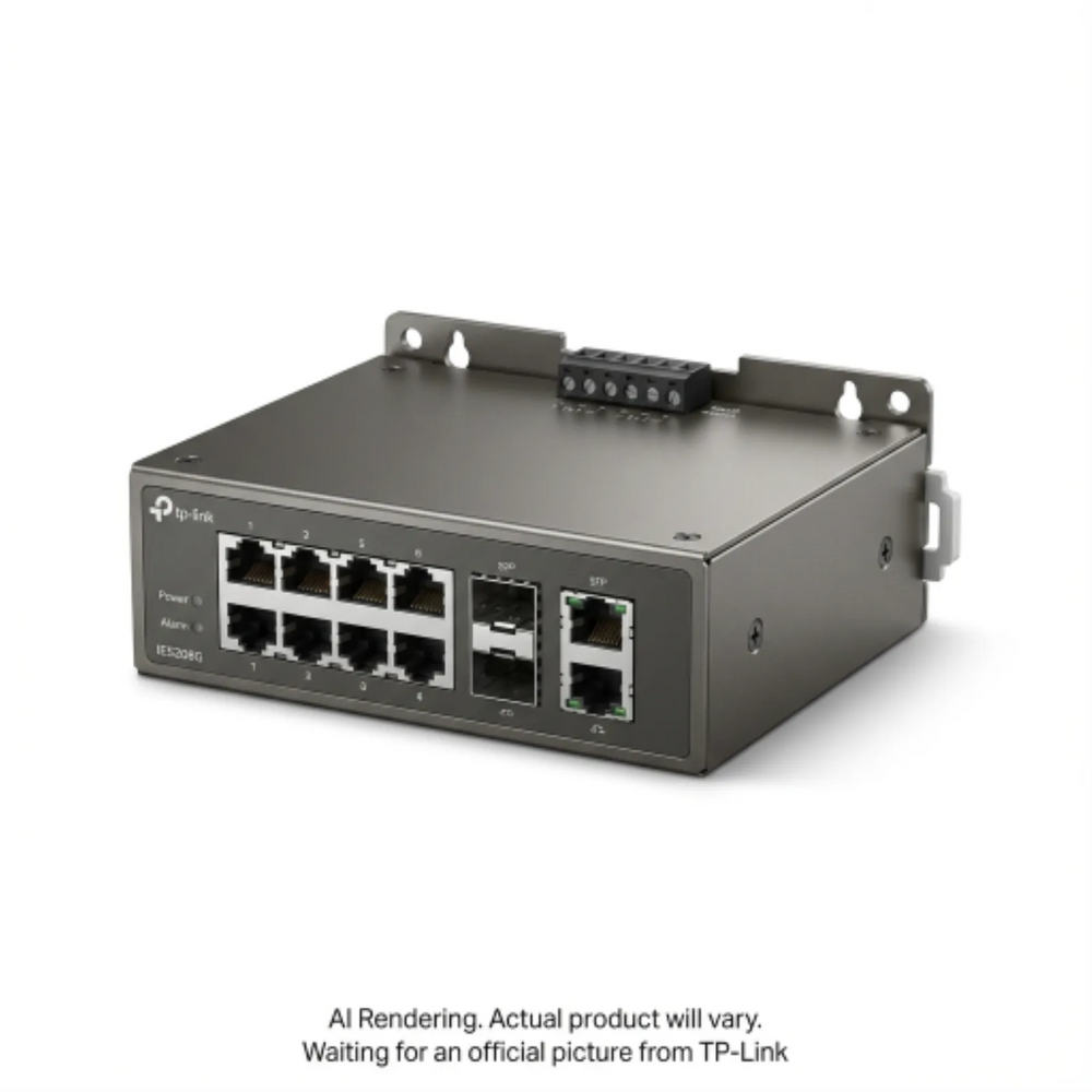 Omada 8-Port Gigabit Industrial Easy Managed Switch
