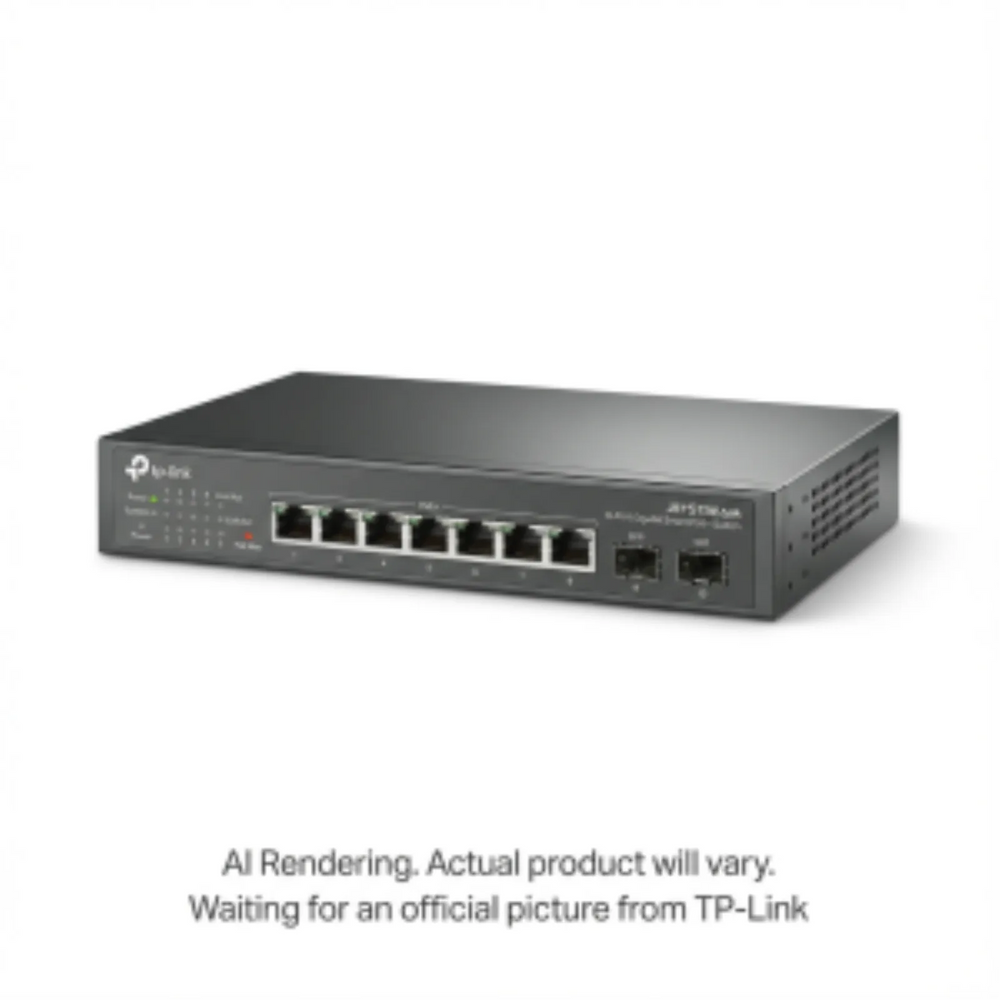 JetStream 8-Port Gigabit Smart PoE+ Switch