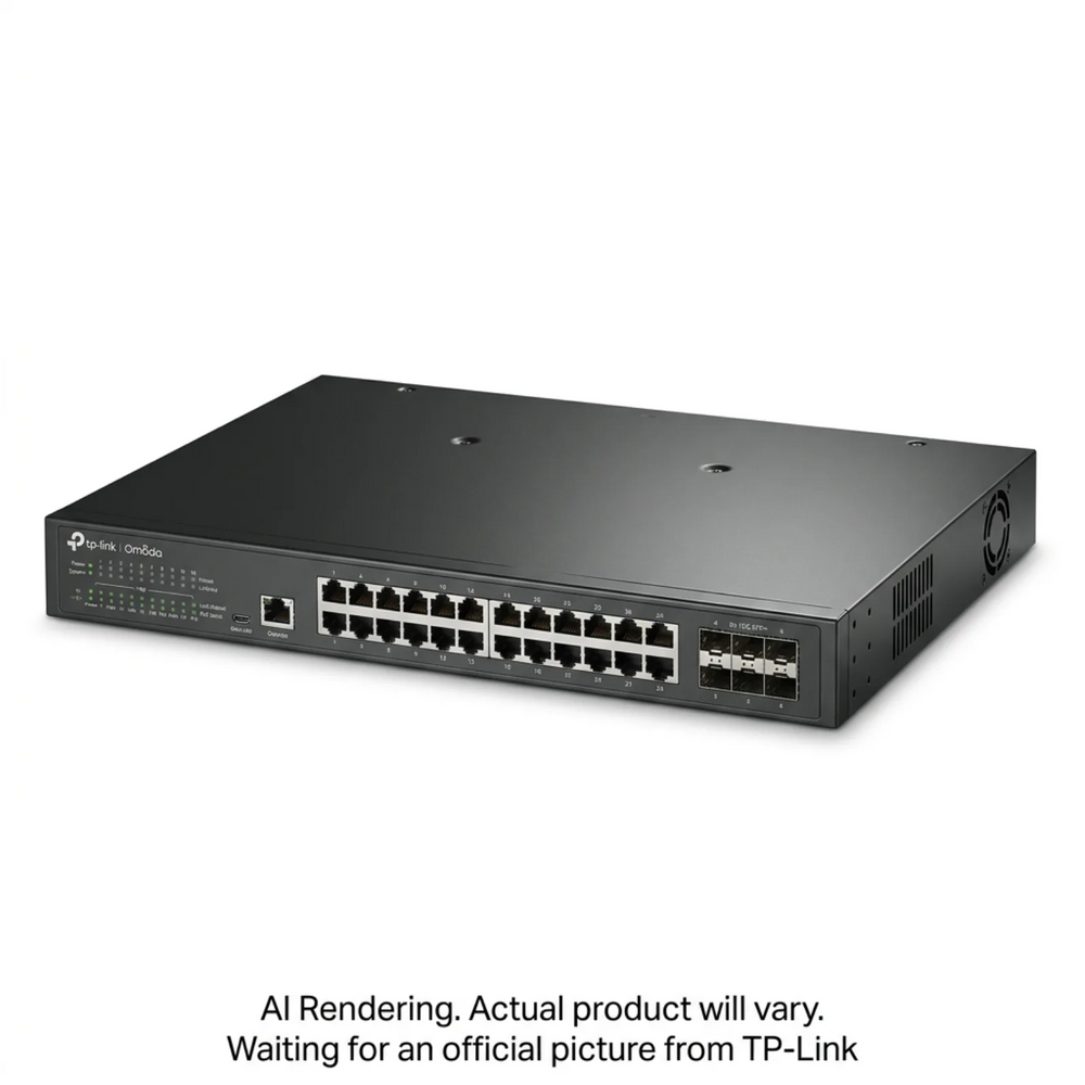 Omada 48-Port Gigabit and 4-Port 10GE SFP+ L2+ Managed Switch
