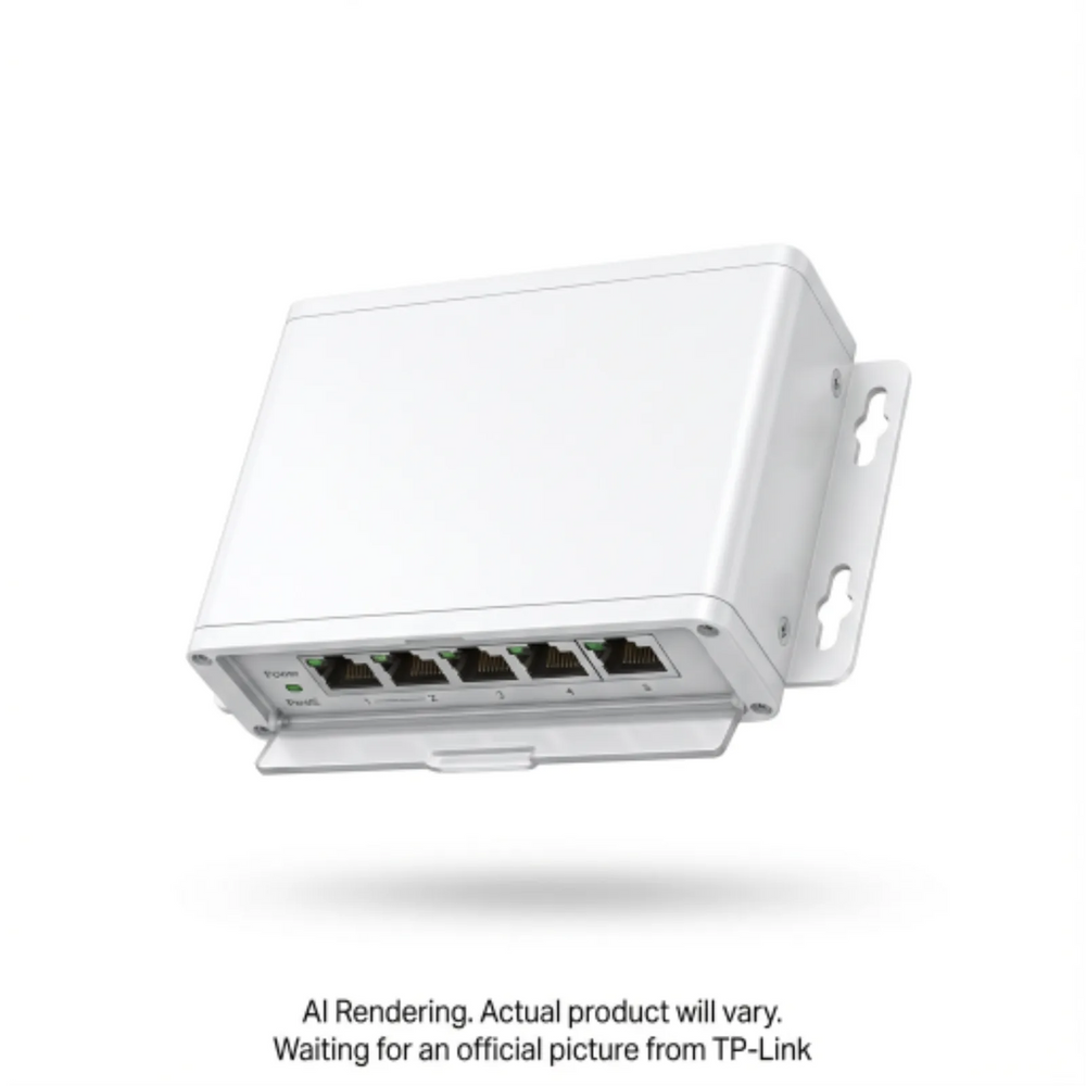Omada 5-Port Gigabit Smart Switch with 1-Port PoE++ In and 4-Port PoE+ Out