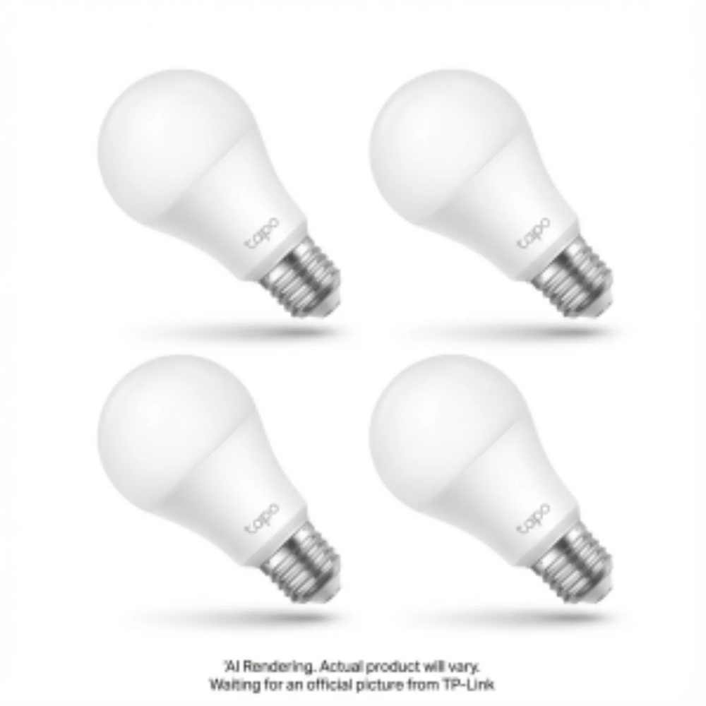 Smart Wi-Fi Light Bulb, Multicolor, 4-Pack