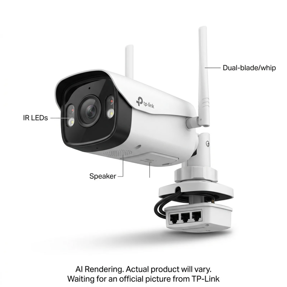 VIGI 4MP Outdoor Full-Color 4G Bullet Network Camera