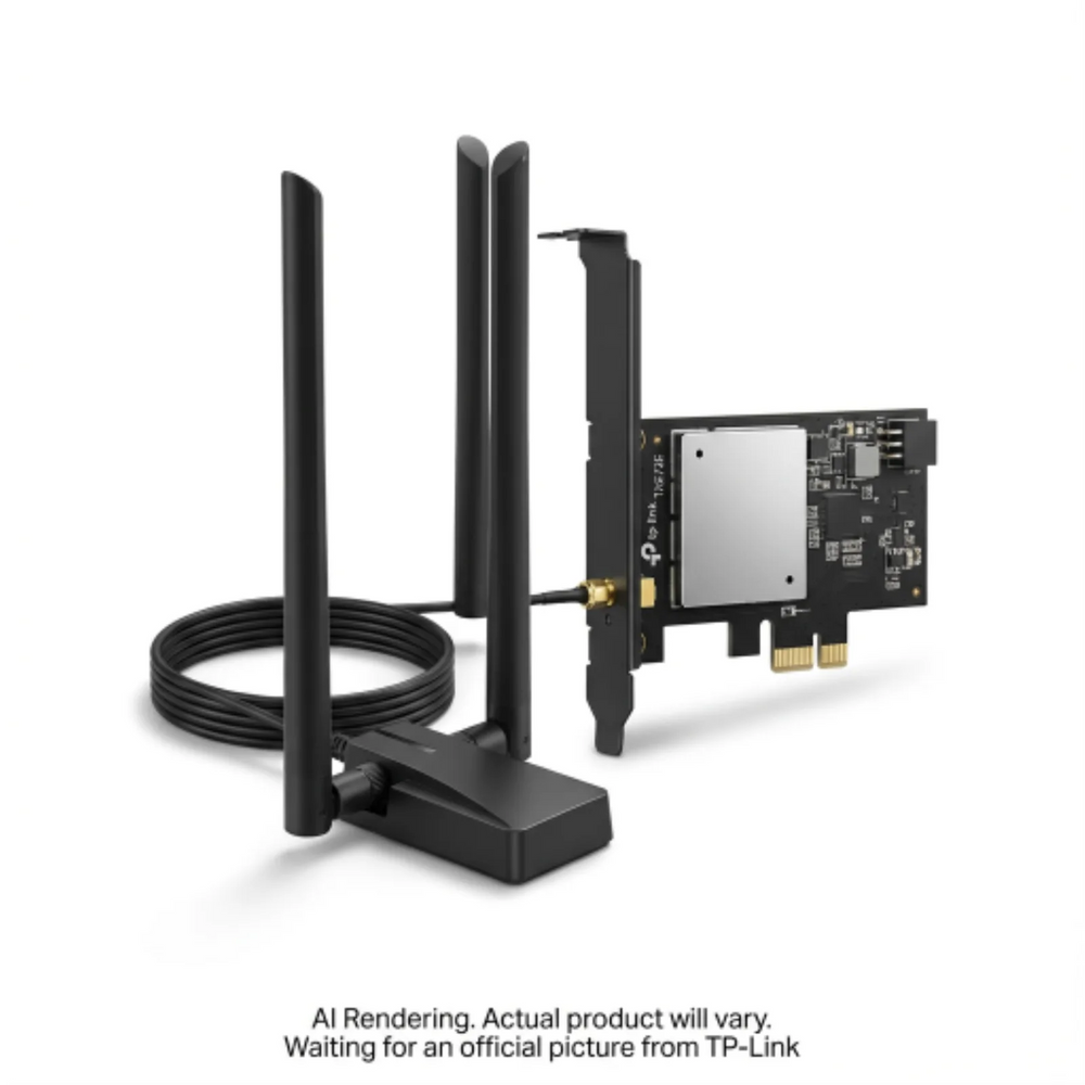 AXE5400 Tri-Band Wi-Fi 6E Bluetooth PCI Express Adapter