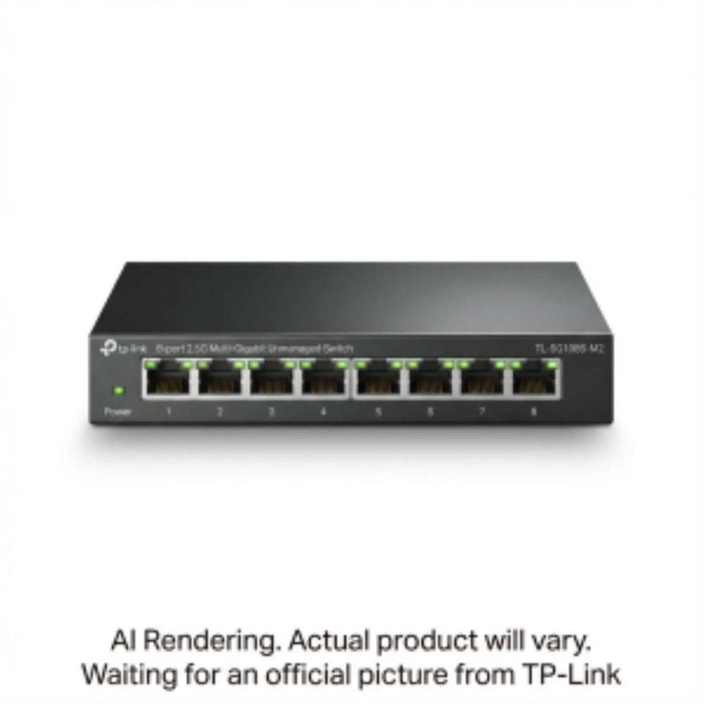 8-Port 2.5G Multi-Gigabit Desktop Switch