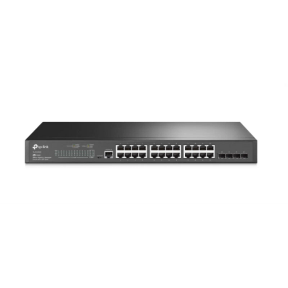 JetStream 24-Port Gigabit L2 Managed Switch with 4 SFP Slots