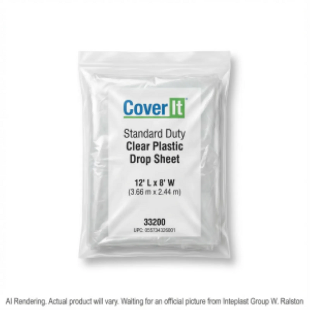 COVER IT Retail Film - Rolls 8' x 12' Standard Pouch - 1 Bags
