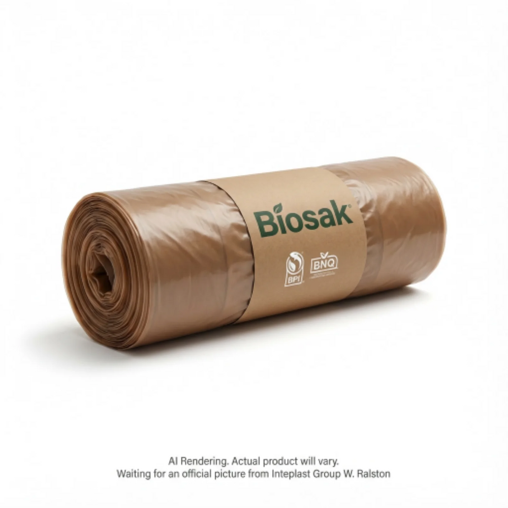 Compostable Bags 30" X 33" Leaf &Yard Compostable/Jardin Brown - 10 Bags