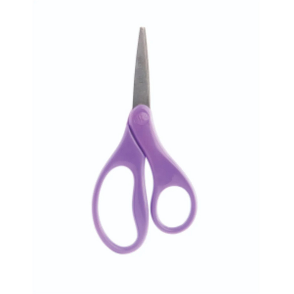5” Antimicrobial Hard Handle Pointed Kids Scissors/ Ciseaux à bouts pointus avec protection antimicrobienne poignée dure