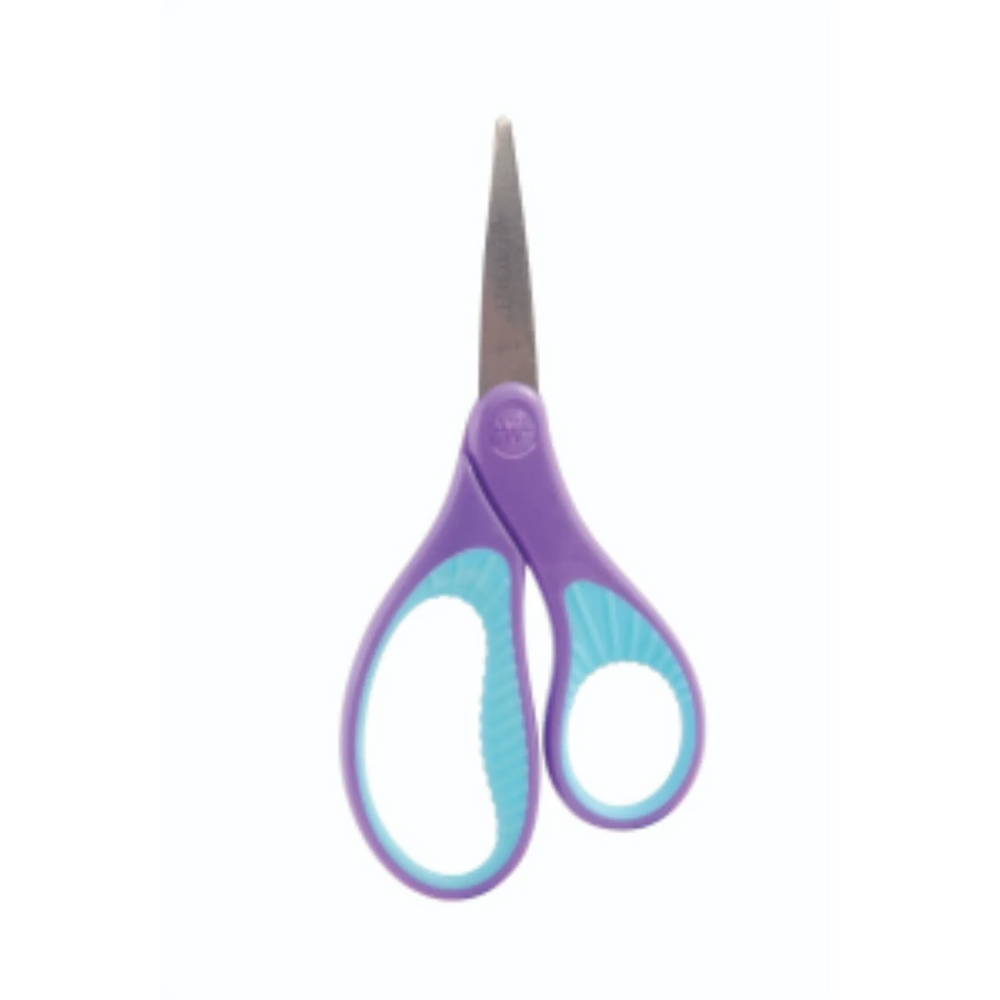 5” Antimicrobial Hard Handle Pointed Kids Scissors/ Ciseaux à bouts pointus avec protection antimicrobienne poignée douc