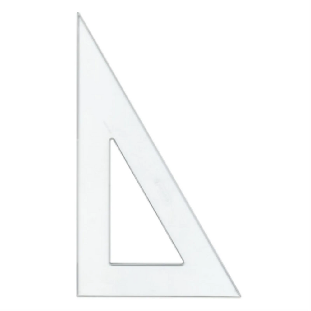 12" Styrene Triangle - 30/60 degree
Triangle de sturene de 12 po - 30/60 degres