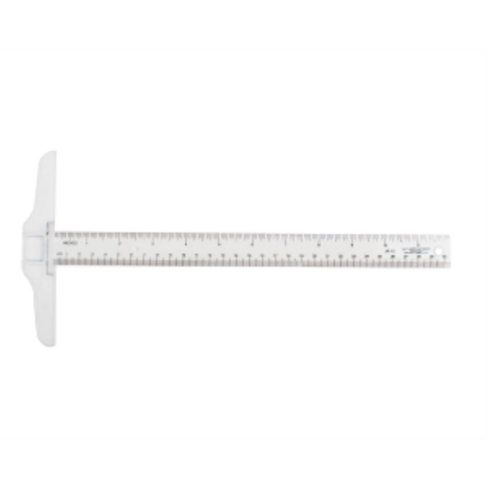 30cm/12” Plastic T-Square / Équerre en T de 30cm/ 12 po po en plastique