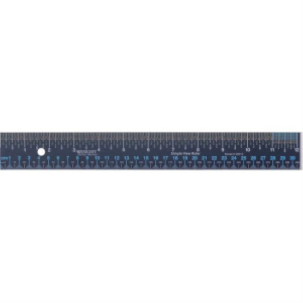 30cm/12" Simple View Ruler
Règle en acier inoxydable Simple View, 30cm / 12 po