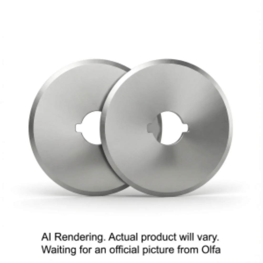 OLFA 45mm RB45H-2 Endurance Rotary Blade, 2pk