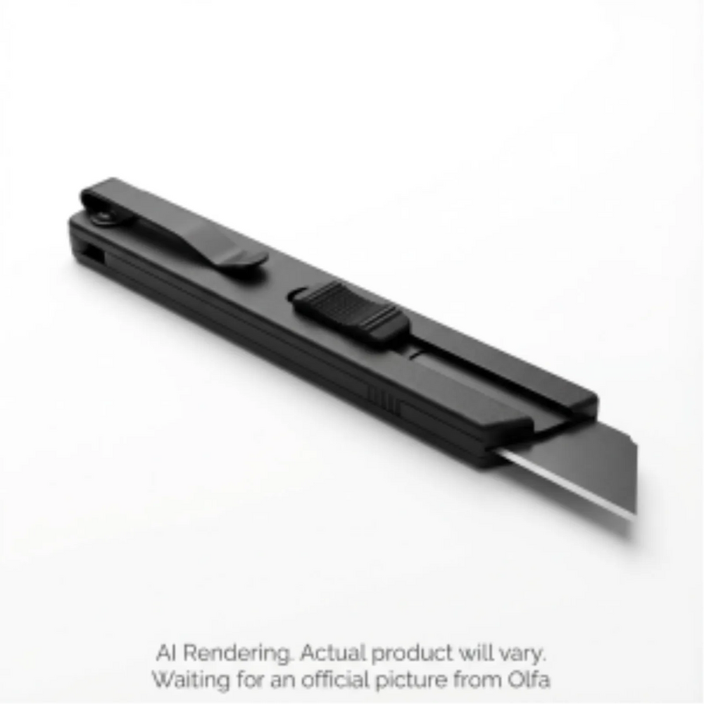 OLFA 9 mm 180 Metal Precision Knife with Solid Blade