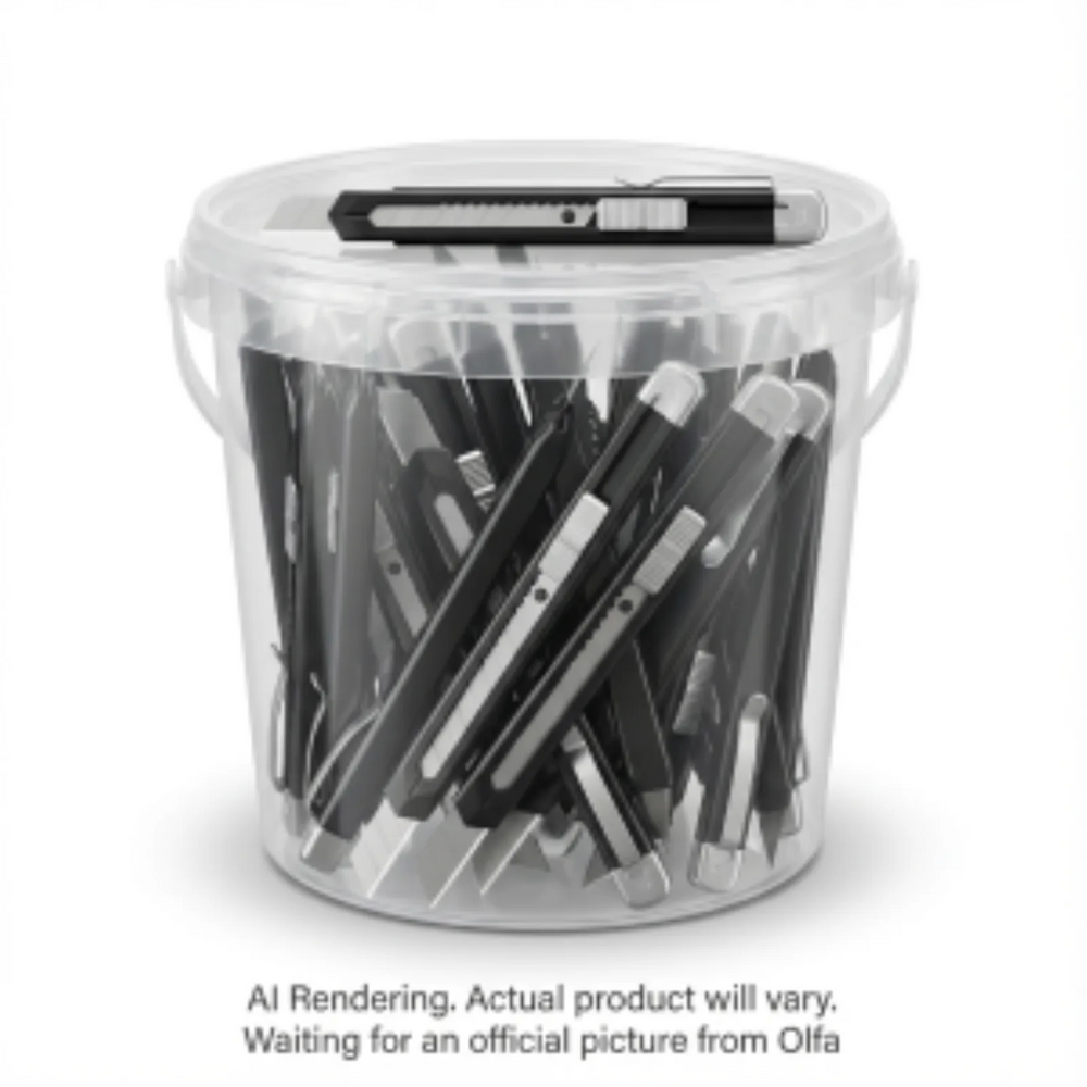 OLFA 9mm 180 Metal Precision Knife- Display, 36 Unit