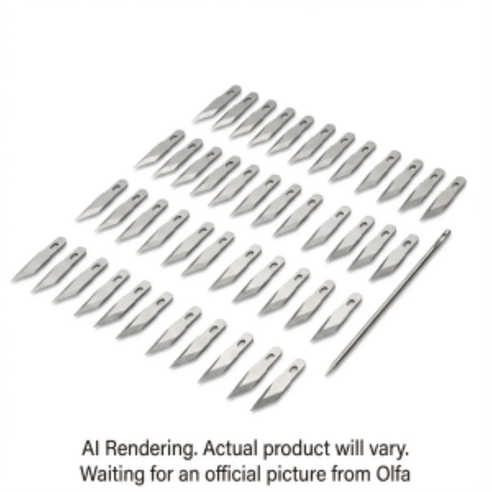 OLFA 4mm KB-5/30B Multi-Purpose Art Blades, 30pk