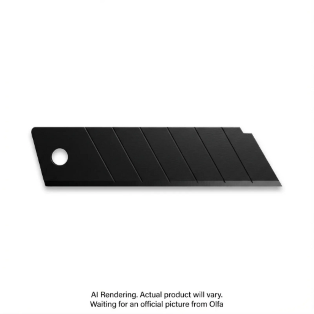 OLFA 12.5mm MTBB-10B Medium Duty Black Snap Blades, 10pk NEW