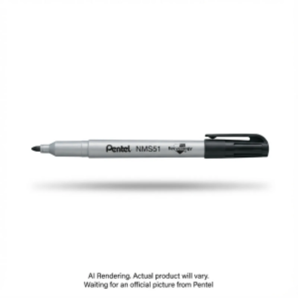 CD-R/DVD-R Permanent Marker (2.0mm), Bullet Tip, Black Ink