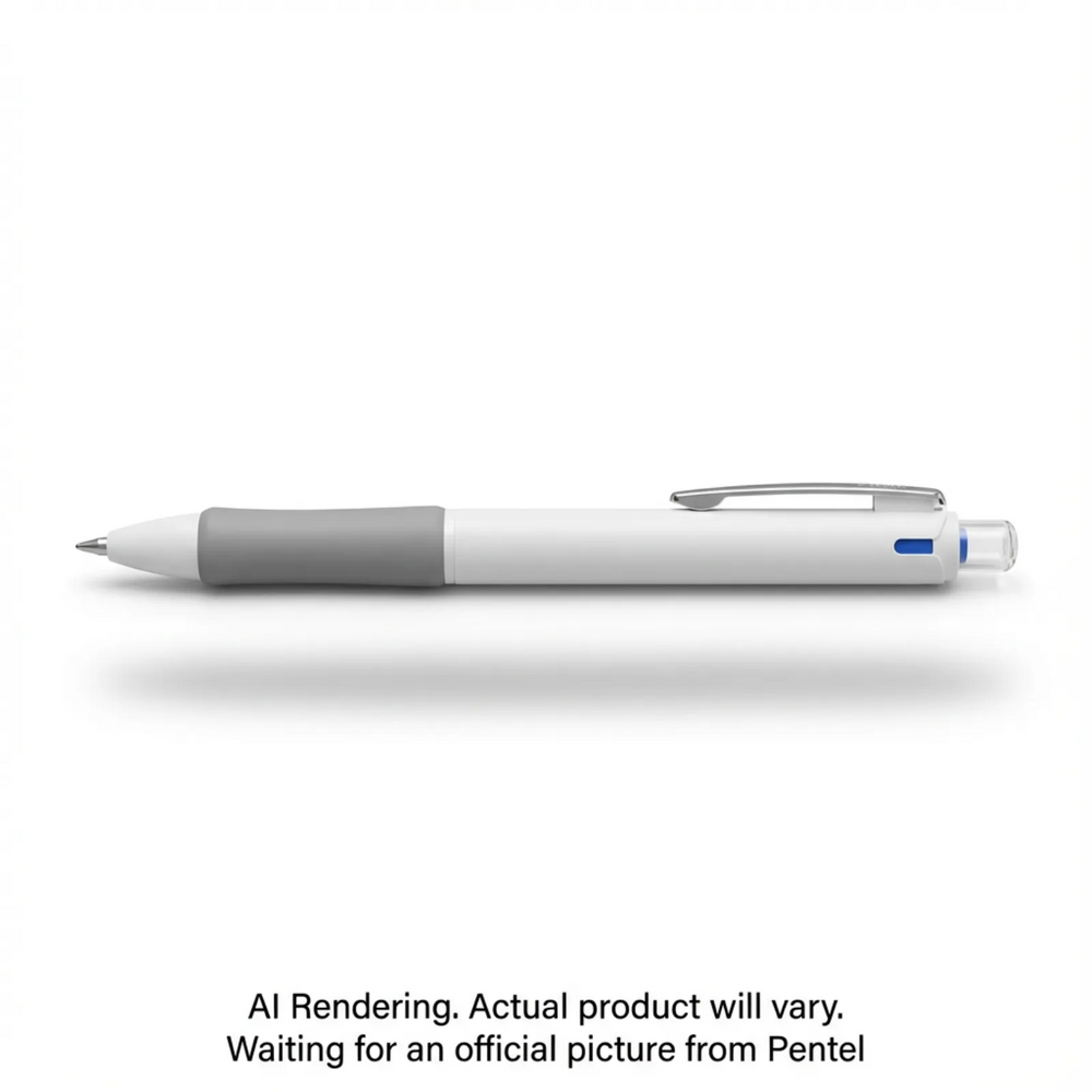 Pentel Floatune, Retractable Advanced Rollerball Pen, 0.3mm Tip, Blue Ink