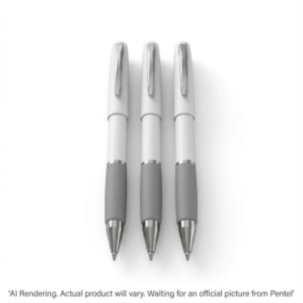 Floatune Roller Ball Pen 0.8mm Black Ink 3 PC Pack