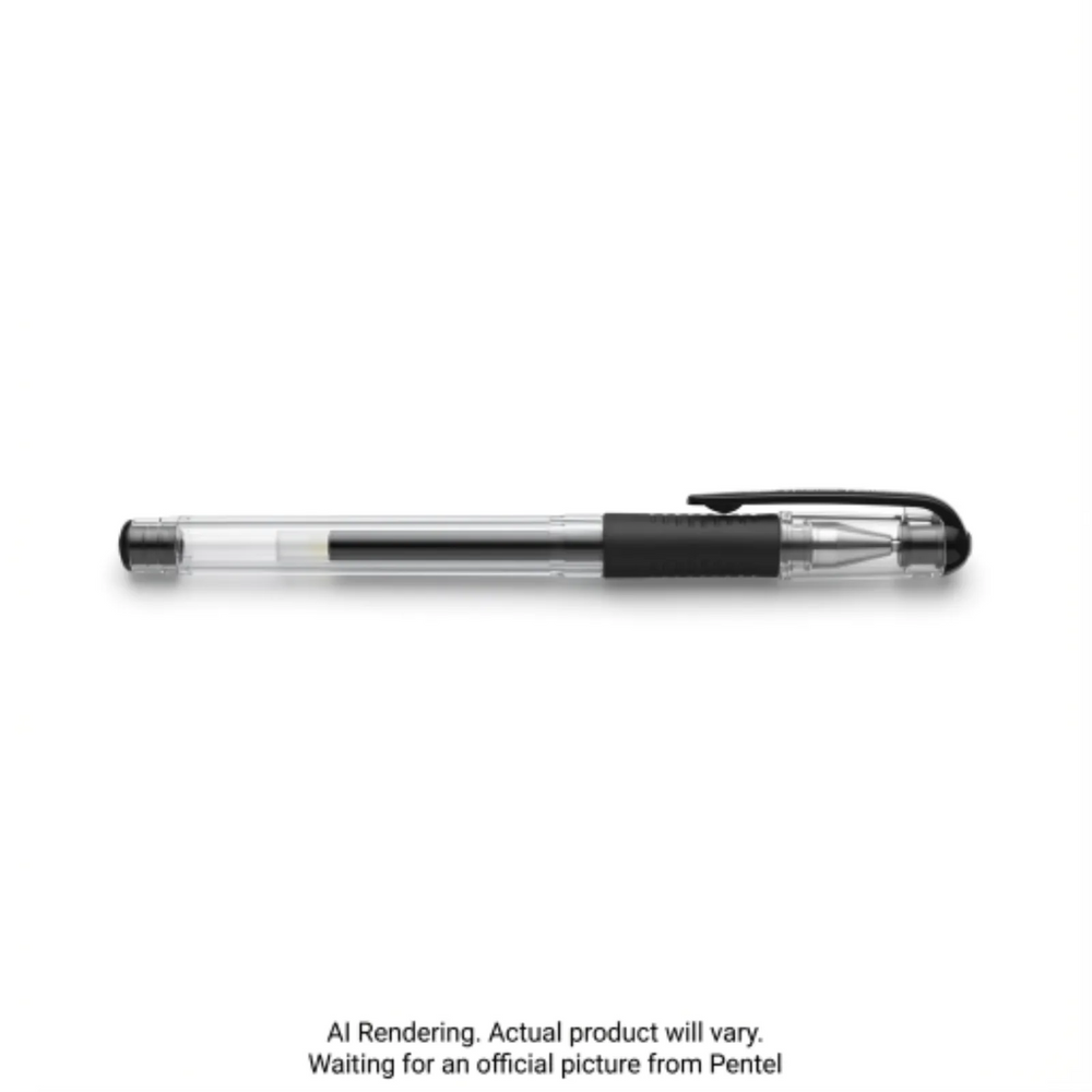 Pentel Arts Hybrid Technica (0.4mm) Gel Pen, Black Ink