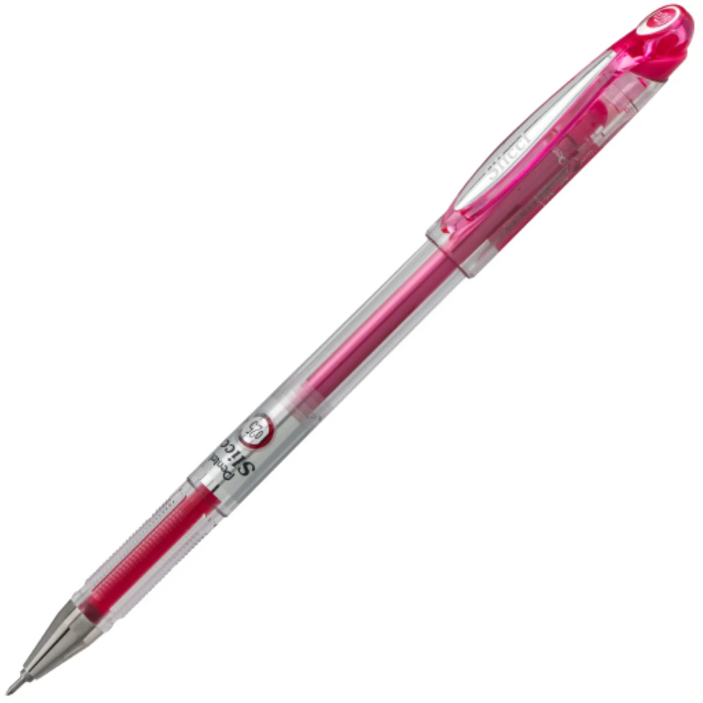 Pentel Arts Slicci (0.25mm) Extra Fine Tip Gel Pen - Pink Ink
