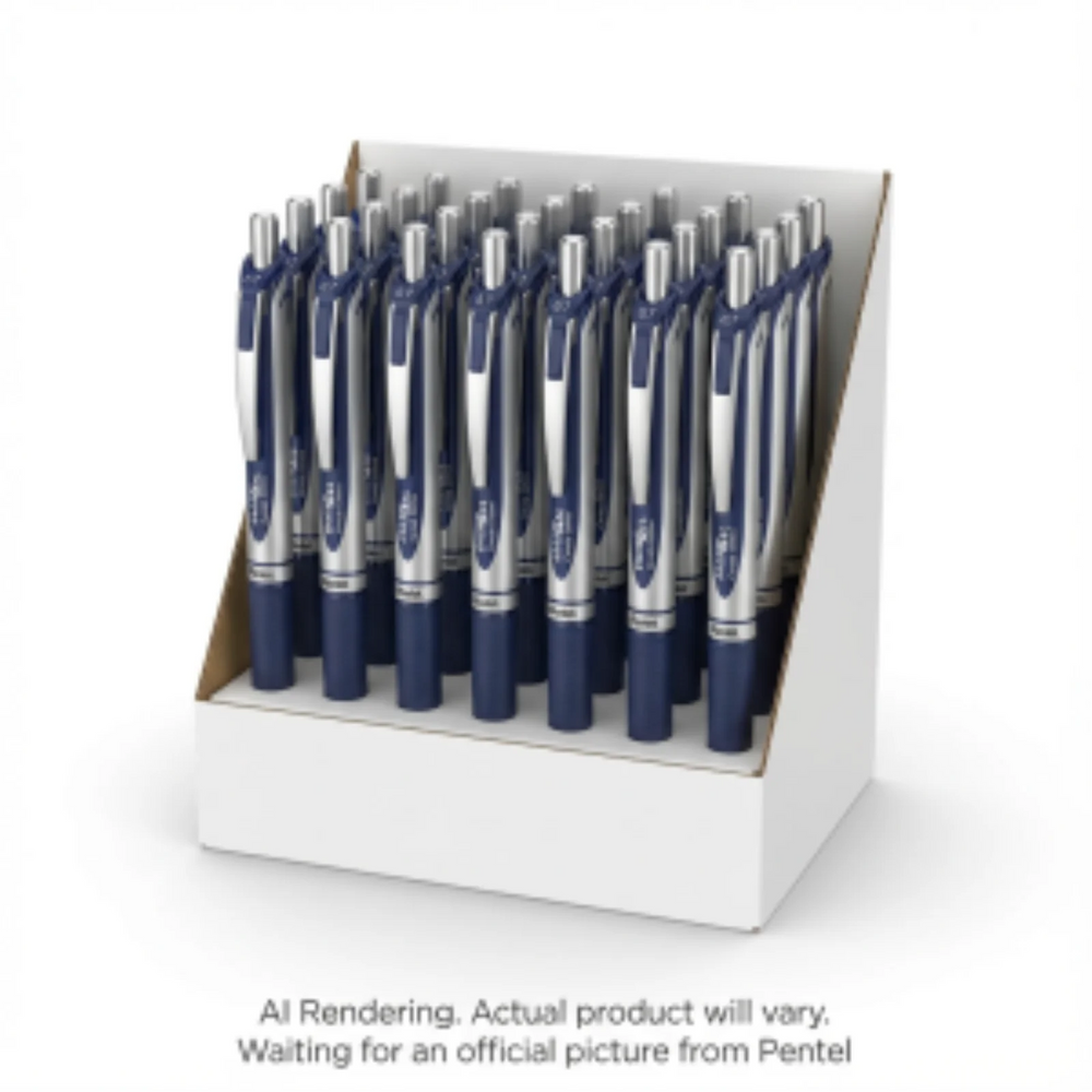 EnerGel Canada Liquid Gel Pen (0.7mm) Open Stock Display Assorted, 48PCS