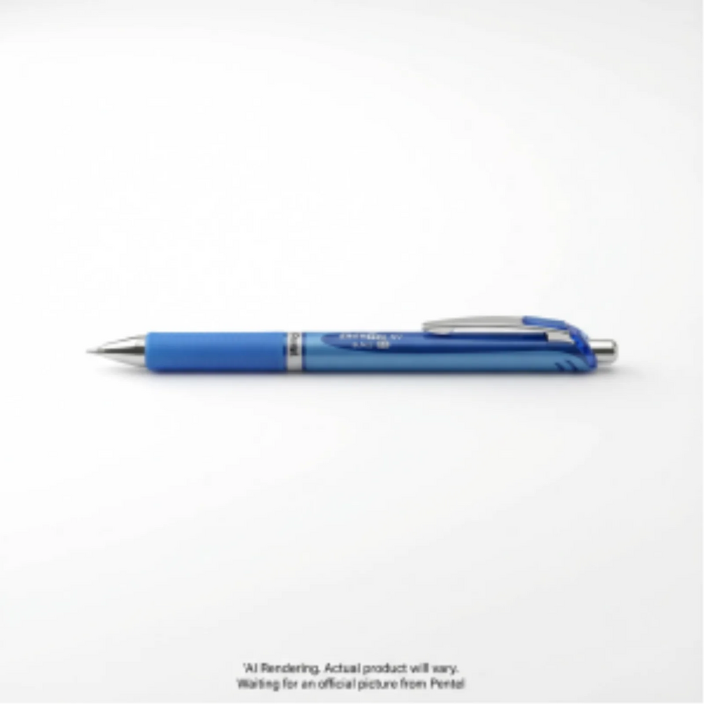 EnerGel Liquid Gel Pen, (0.5mm) Needle Tip, Blue Ink