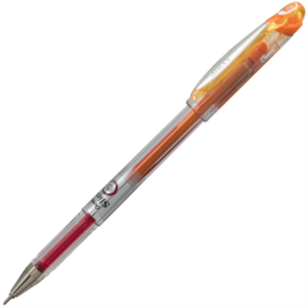 Pentel Arts Slicci (0.25mm) Extra Fine Tip Gel Pen - Orange Ink