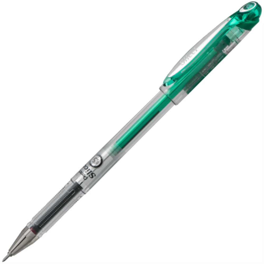 Pentel Arts Slicci (0.25mm) Extra Fine Tip Gel Pen - Green Ink