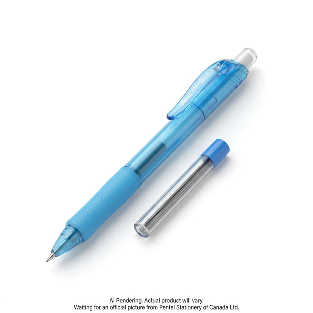 Pentel EnerGize-X Mechanical Pencil Set (0.5mm) with Super Hi-Polymer Refill Lead (C25-HB)