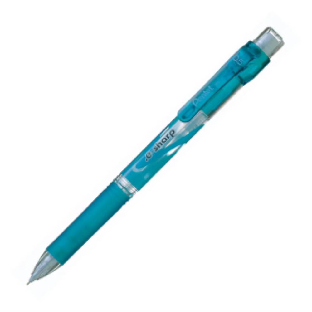 .E-Sharp Mechanical Pencil (0.5mm), Sky Blue Accents