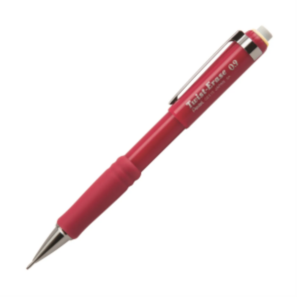 Twist-Erase III Retractable Mechanical Pencil, (0.9mm), Red Barrel