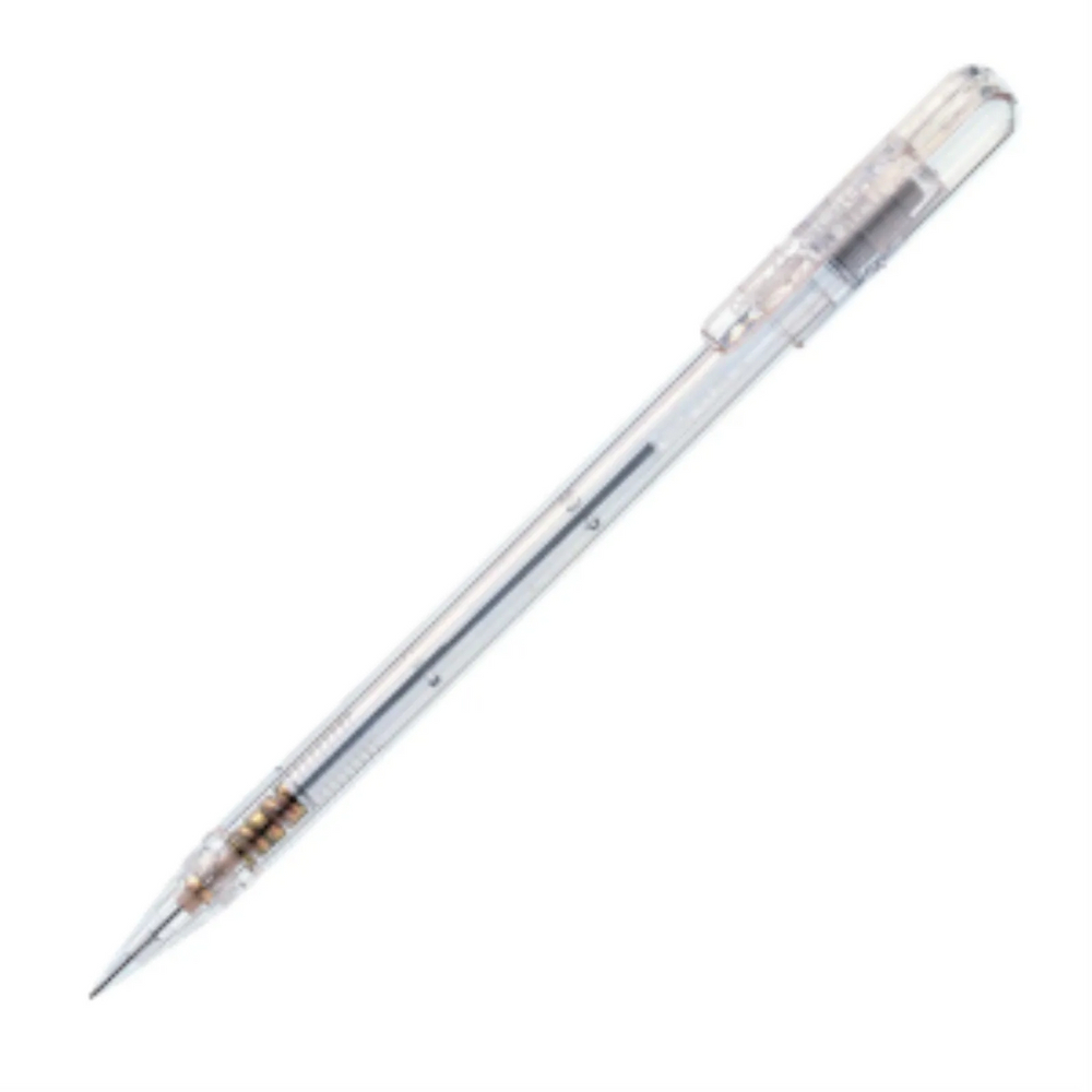 Pentel CAPLET Mechanical Pencil, 0.5mm Clear Barrel