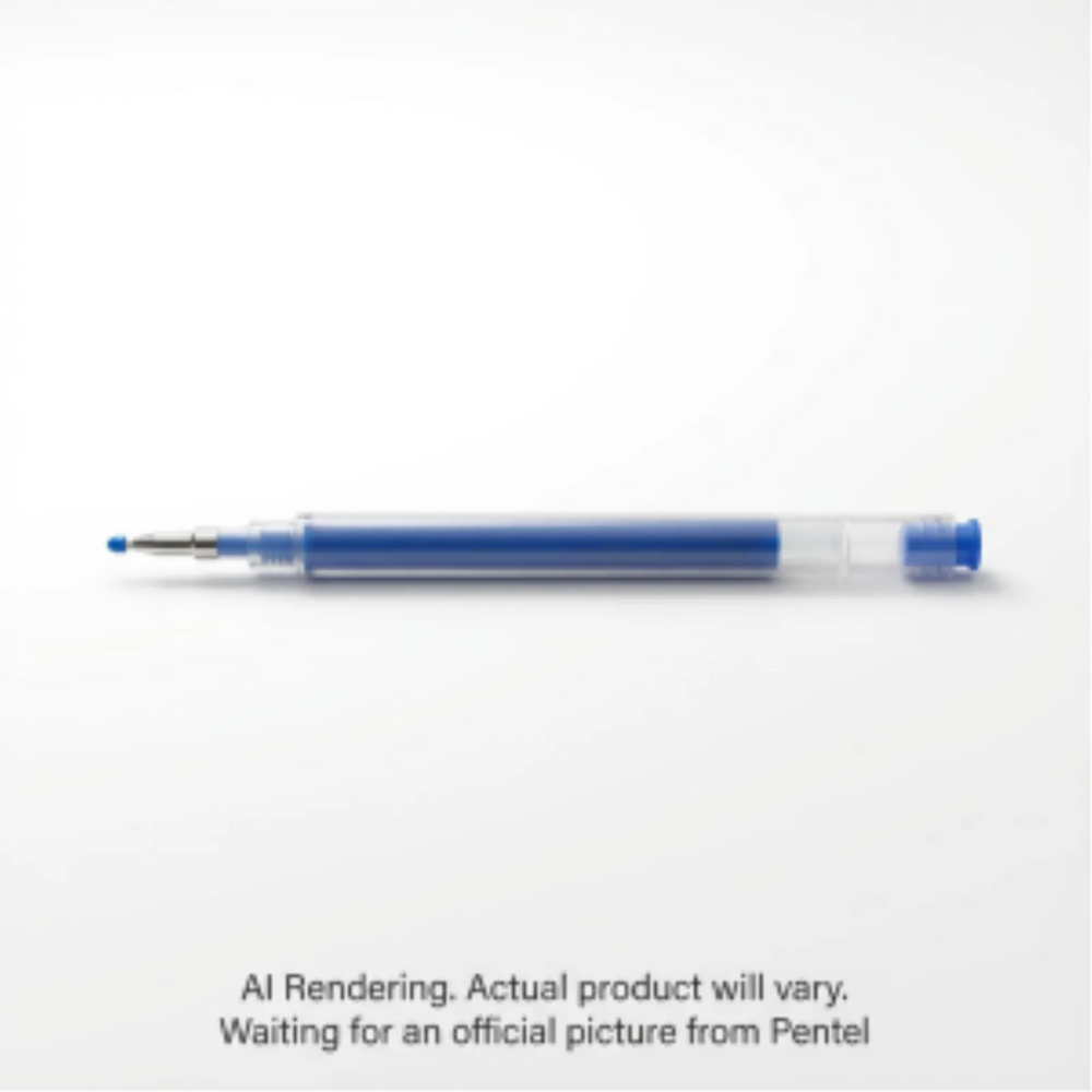 Refill Ink for EnerGel Gel Pen, (0.3mm) Ultra Fine Needle Tip, Blue Ink