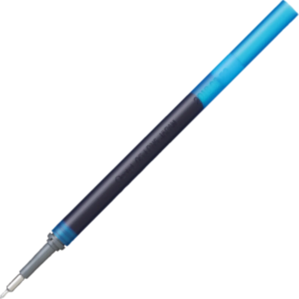 Refill Ink - For EnerGel Infree Gel Pen, (0.5mm) Fine Point Needle Tip, Blue Ink