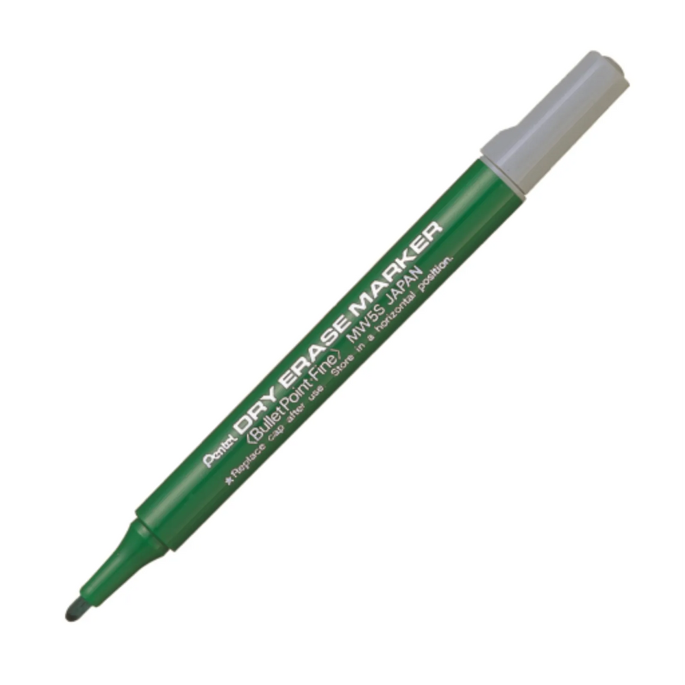 Pentel Dry Erase Marker (3.0mm), Green Ink