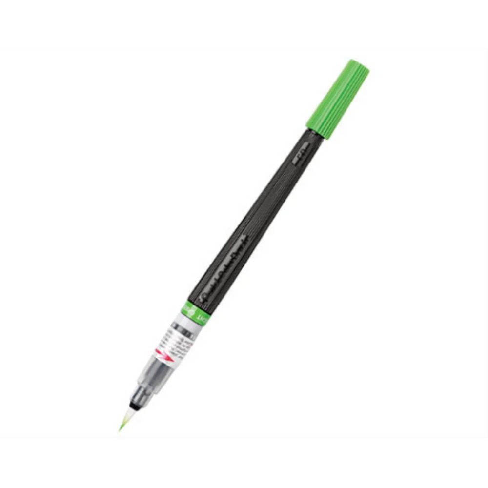 Pentel Arts Colour Brush 1PC Pack, Light Green Ink