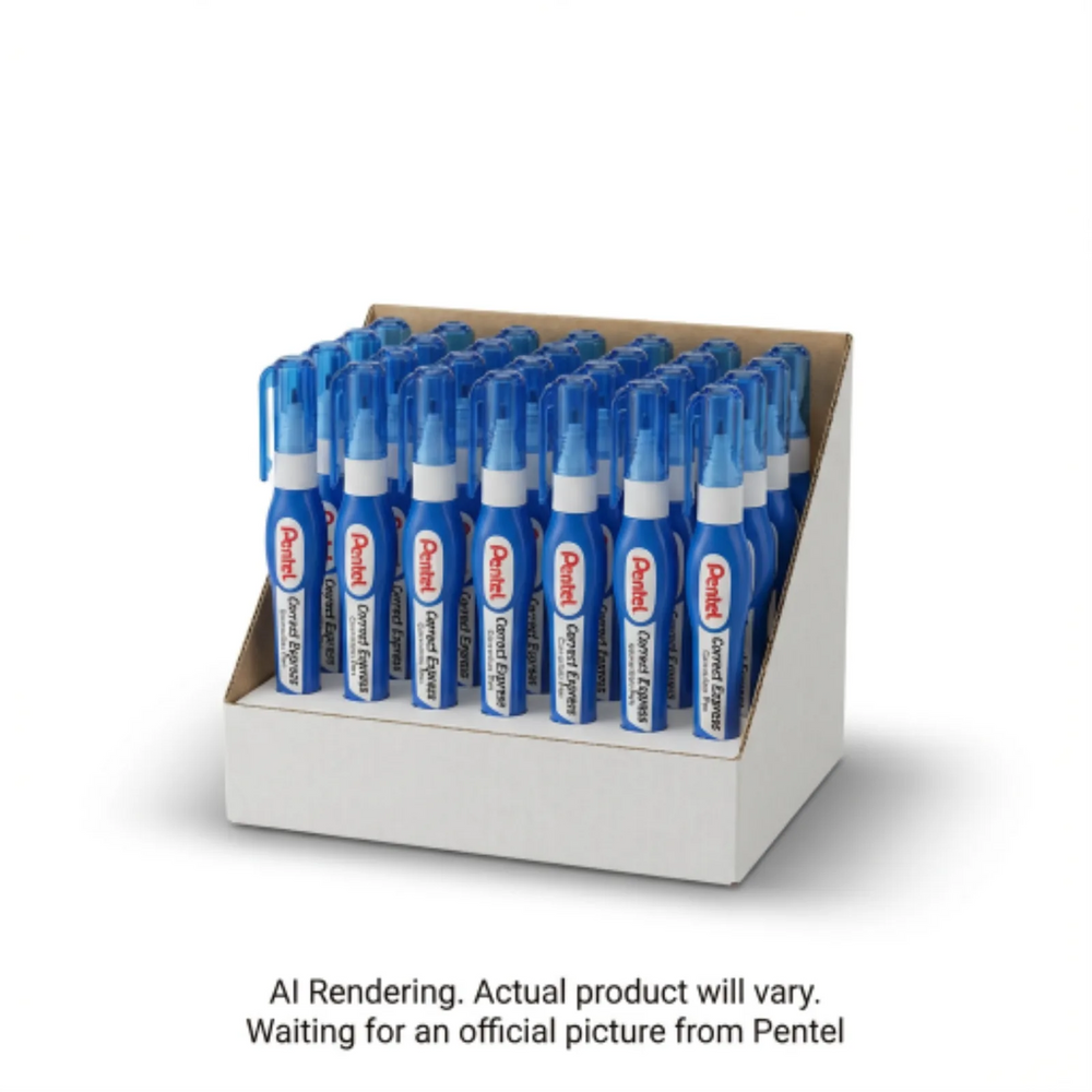 Correct Express Correction Pen 7ML, Open Stock Display, 24PCS