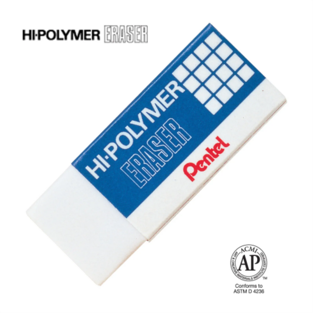 Hi-Polymer, Large White Block Eraser