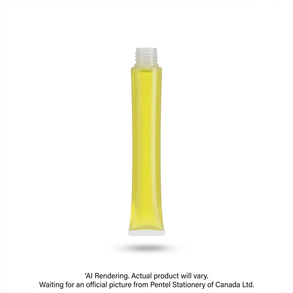 Pentel Arts Brush Pen Refill, Lemon Yellow